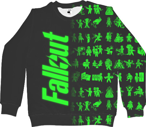 Men's Sweatshirt 3D - FALLOUT [3] - Mfest