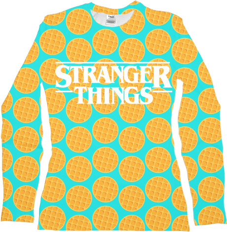 Women's Longsleeve Shirt 3D - Stranger Things [3] - Mfest