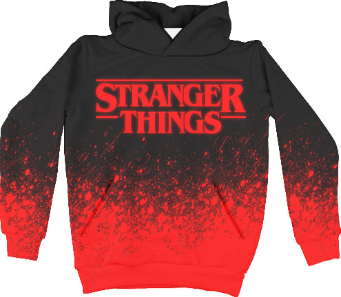 Kids' Hoodie 3D - Stranger Things [2] - Mfest