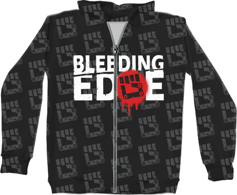 Unisex Zip-through Hoodie 3D - Bleeding Edge [8] - Mfest