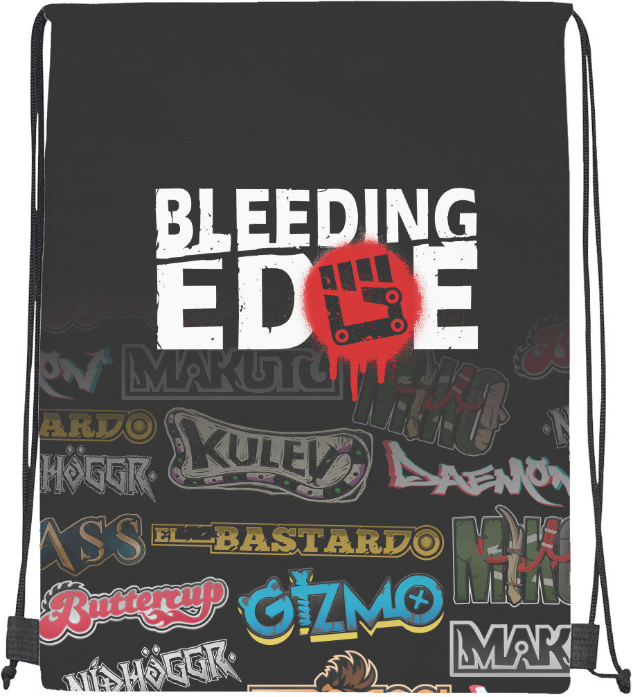 Drawstring Bag - Bleeding Edge [5] - Mfest