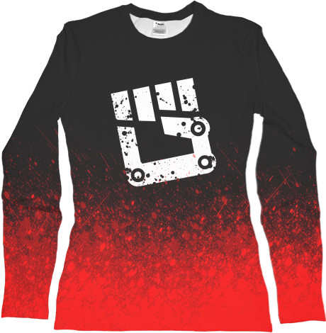 Women's Longsleeve Shirt 3D - Bleeding Edge [1] - Mfest