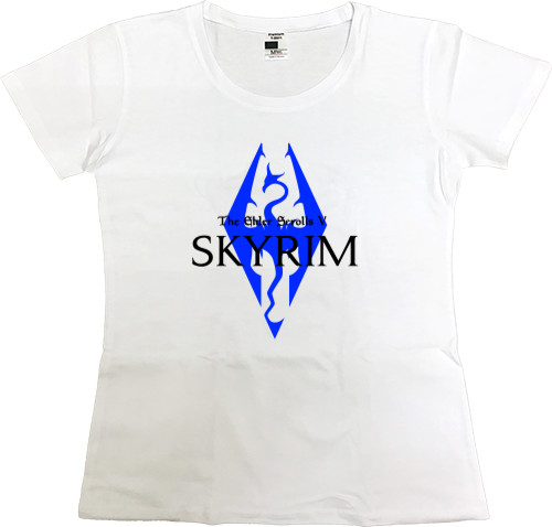 Women's Premium T-Shirt - Elder Scrolls [8] - Mfest