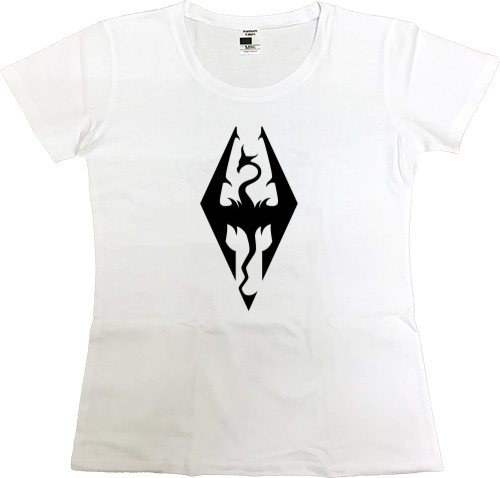 Women's Premium T-Shirt - Elder Scrolls [7] - Mfest