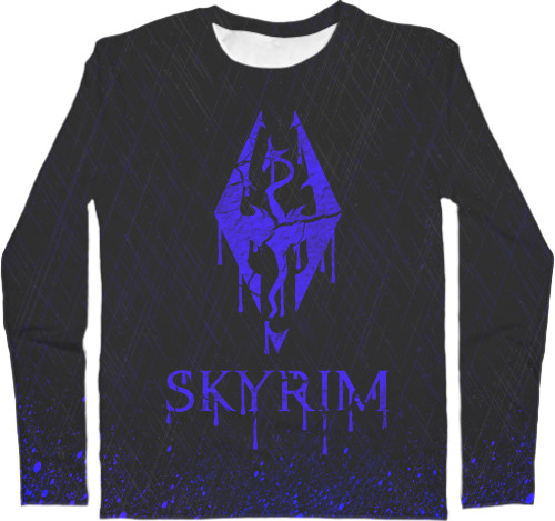 Men's Longsleeve Shirt 3D - Elder Scrolls [1] - Mfest