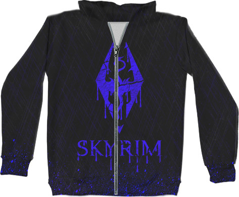 Kids' Zip-through Hoodie 3D - Elder Scrolls [1] - Mfest