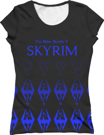 Women's T-Shirt 3D - Elder Scrolls [4] - Mfest