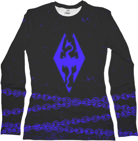 Women's Longsleeve Shirt 3D - Elder Scrolls [2] - Mfest