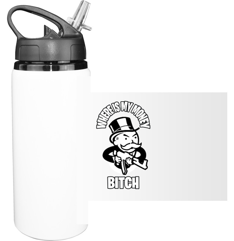 Sport Water Bottle - Монополия (1) - Mfest