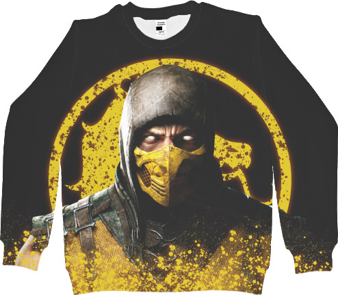 Men's Sweatshirt 3D - MORTAL KOMBAT (11) - Mfest