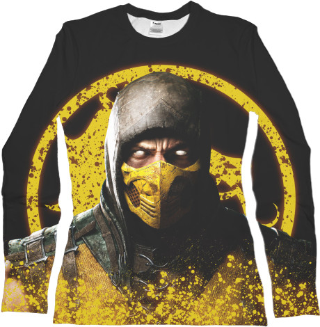 Women's Longsleeve Shirt 3D - MORTAL KOMBAT (11) - Mfest