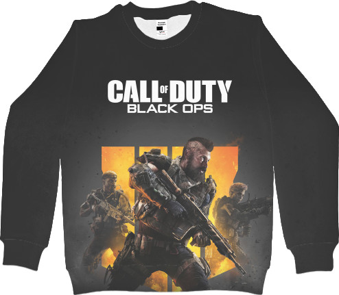 Men's Sweatshirt 3D - Call Of Duty Black Ops [1] - Mfest