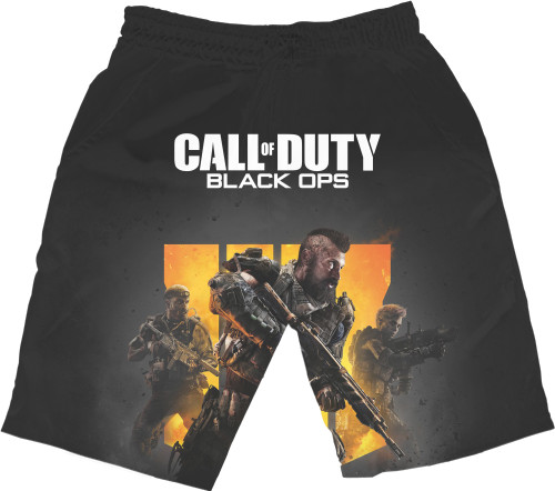 Men's Shorts 3D - Call Of Duty Black Ops [1] - Mfest