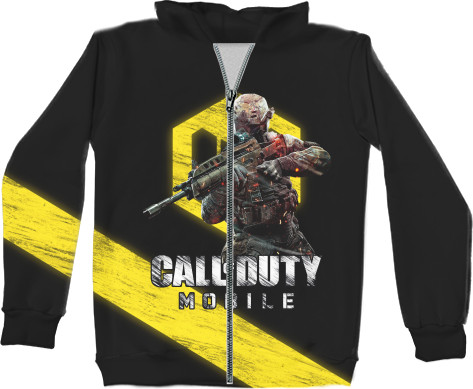 Unisex Zip-through Hoodie 3D - Call Of Duty Mobile [1] - Mfest