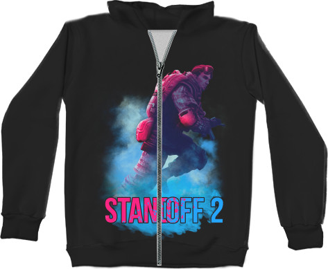 Unisex Zip-through Hoodie 3D - Standoff 2 [6] - Mfest