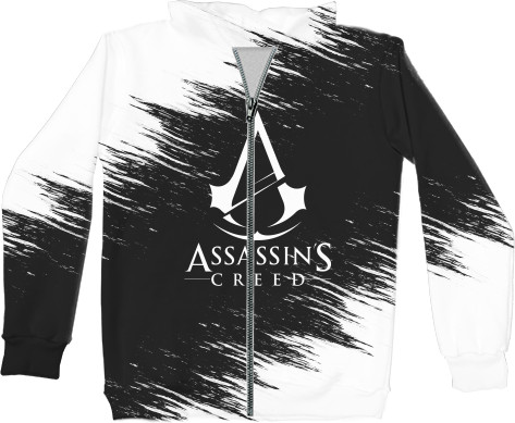 Unisex Zip-through Hoodie 3D - ASSASSIN`S CREED [16] - Mfest