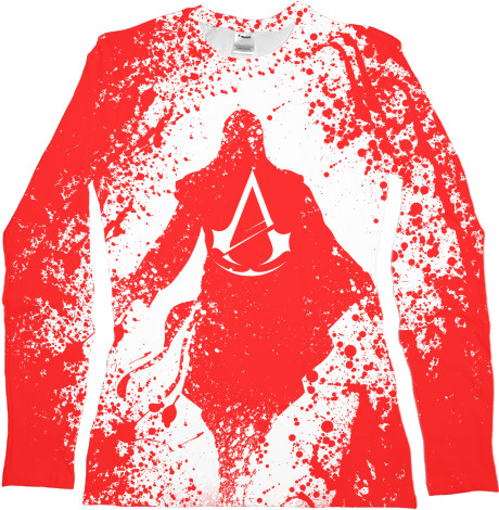 Women's Longsleeve Shirt 3D - ASSASSIN`S CREED [10] - Mfest