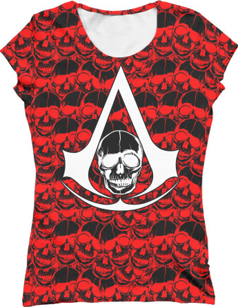 Women's T-Shirt 3D - ASSASSIN`S CREED [5] - Mfest