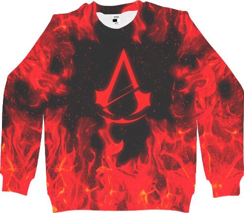 Women's Sweatshirt 3D - ASSASSIN`S CREED [4] - Mfest