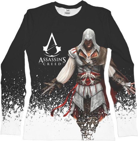 Women's Longsleeve Shirt 3D - ASSASSIN`S CREED [1] - Mfest