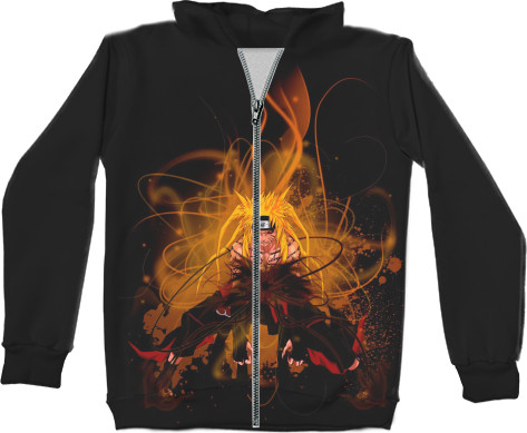 Unisex Zip-through Hoodie 3D - НАРУТО [7] - Mfest