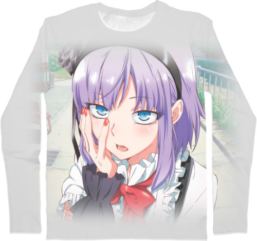 Kids' Longsleeve Shirt 3D - Хотару Шидарэ (1) - Mfest