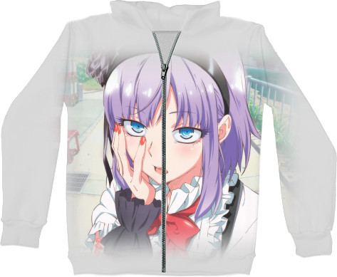 Магазин Сладостей - Unisex Zip-through Hoodie 3D - Хотару Шидарэ (1) - Mfest