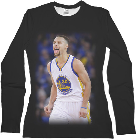 Women's Longsleeve Shirt 3D - Steph Curry (1) - Mfest