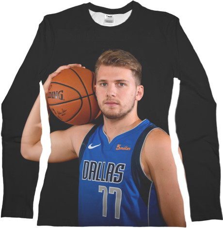 Women's Longsleeve Shirt 3D - Luka Doncic (1) - Mfest