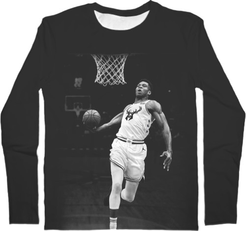 Men's Longsleeve Shirt 3D - Giannis Antetokounmpo (2) - Mfest