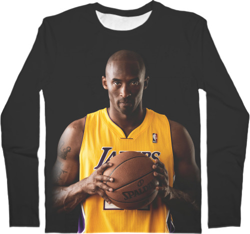 Men's Longsleeve Shirt 3D - Kobe Bryant (3) - Mfest