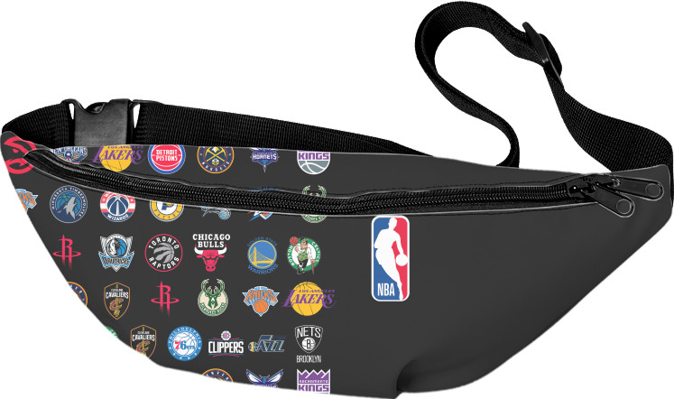 Fanny Pack 3D - NBA (ЛОГОТИПЫ 3) - Mfest