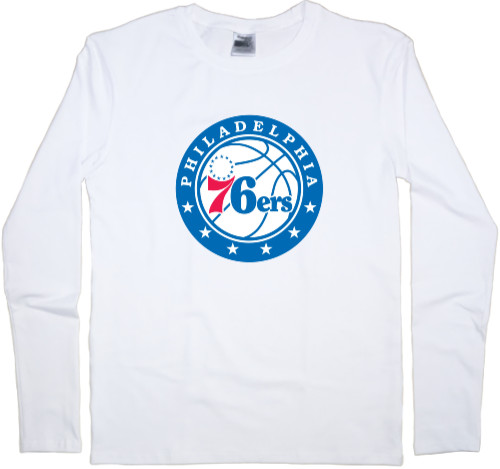 Men's Longsleeve Shirt - Philadelphia 76ers (1) - Mfest