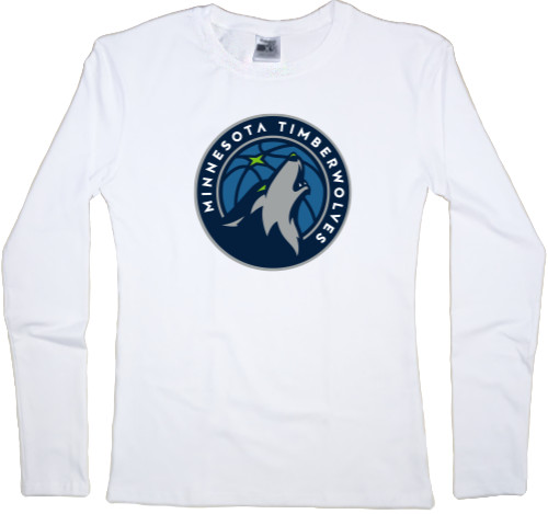 Women's Longsleeve Shirt - Minnesota Timberwolves (1) - Mfest