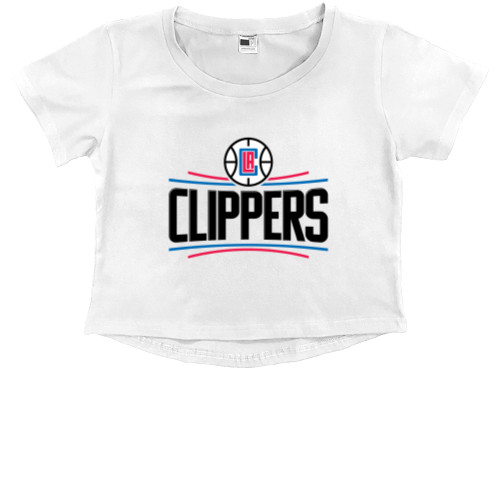 Кроп - топ Премиум Детский - Los Angeles Clippers (1) - Mfest