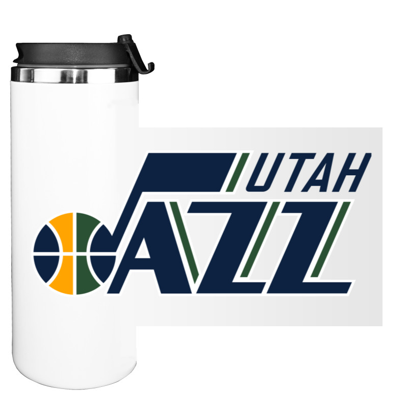 Water Bottle on Tumbler - Utah Jazz (1) - Mfest