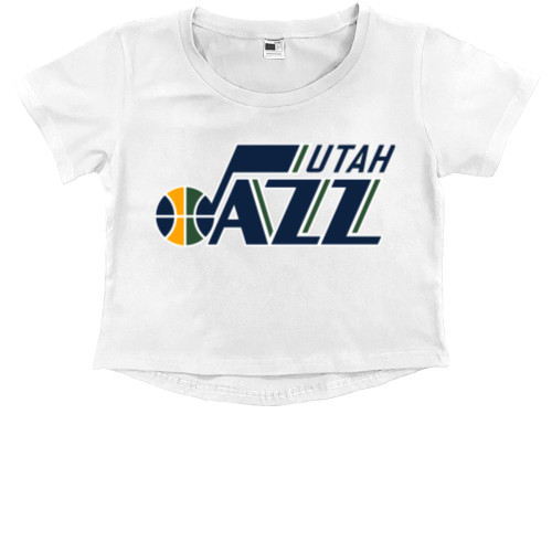 Кроп - топ Премиум Детский - Utah Jazz (1) - Mfest