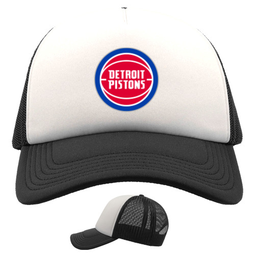 Trucker Cap - Detroit Pistons (1) - Mfest