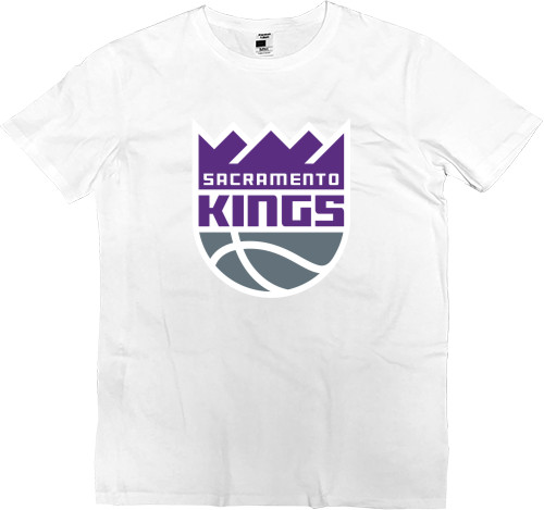 Футболка Премиум Мужская - Sacramento Kings (1) - Mfest