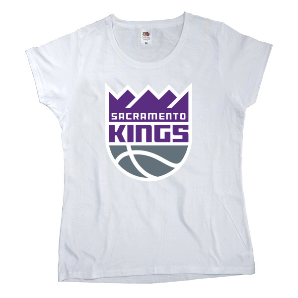 Women's T-shirt Fruit of the loom - Sacramento Kings (1) - Mfest