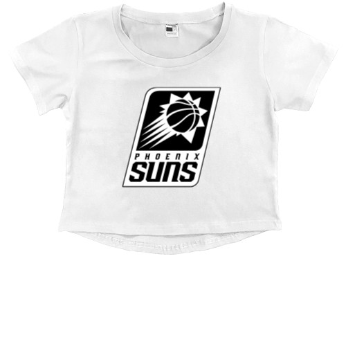 Kids' Premium Cropped T-Shirt - Phoenix Suns (1) - Mfest