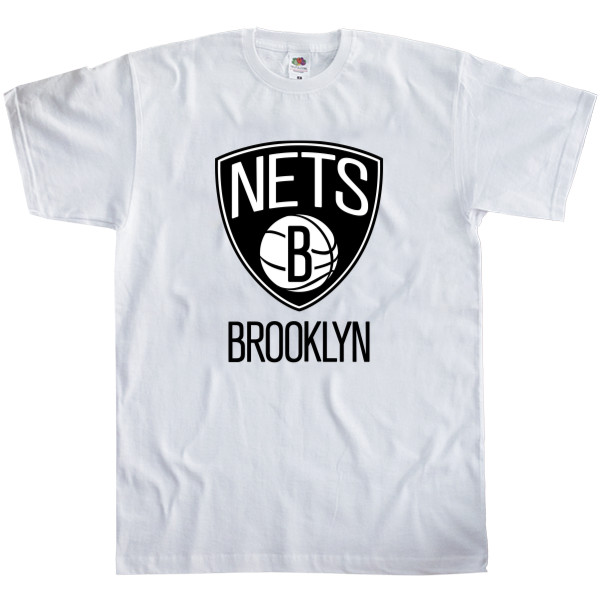 Футболка Классика Детская Fruit of the loom - Brooklyn Nets (2) - Mfest