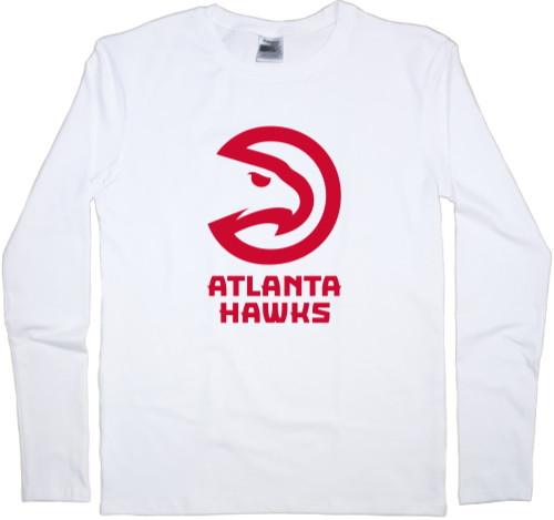 Футболка з Довгим Рукавом Дитяча - Atlanta Hawks (2) - Mfest