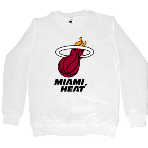 Світшот Преміум Чоловічий - Miami Heat (1) - Mfest