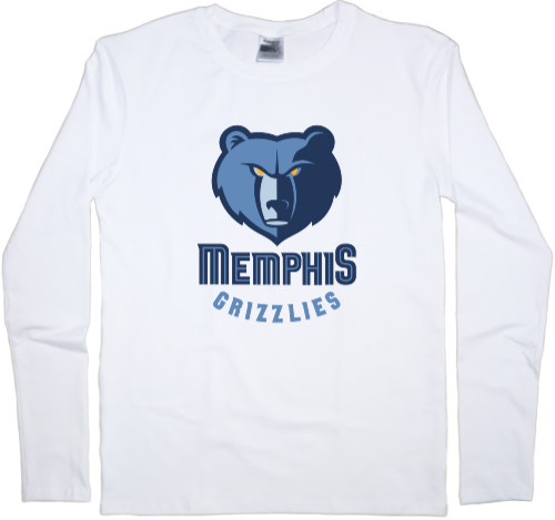 Футболка з Довгим Рукавом Дитяча - Memphis Grizzlies (1) - Mfest