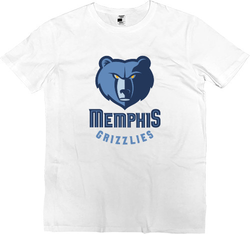 Футболка Преміум Чоловіча - Memphis Grizzlies (1) - Mfest