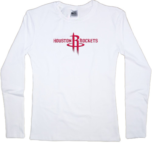 Women's Longsleeve Shirt - Houston Rockets (1) - Mfest