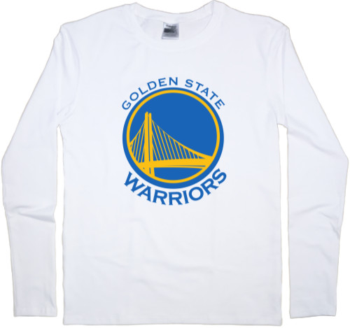 Men's Longsleeve Shirt - Golden State Warriors [GSW] (1) - Mfest