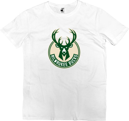 Футболка Преміум Чоловіча - Milwaukee Bucks (1) - Mfest