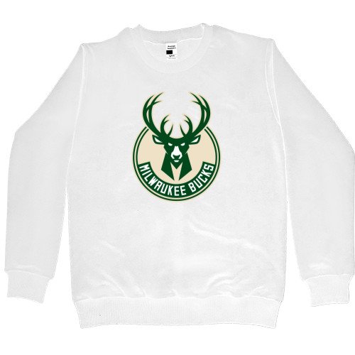 Баскетбол - Свитшот Премиум Женский - Milwaukee Bucks (1) - Mfest